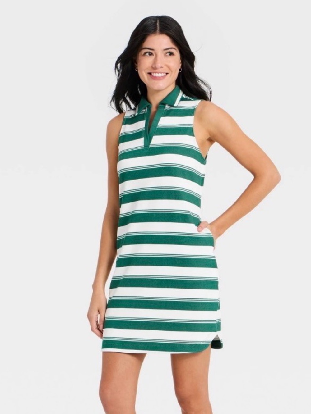 All in Motion Airy Sleek Polo Dress